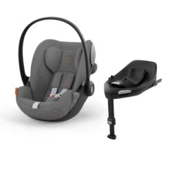 Cybex Cybex Cloud G I-Size Infant Car Seat - Lava Grey -Push Chair Expert Sales Cloud G and Base G Lava Grey Comfort