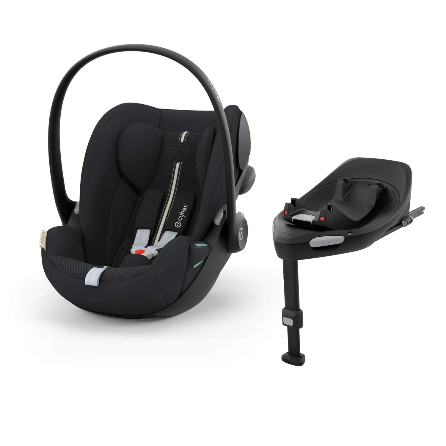 Cybex Cybex Cloud G i-Size Infant Car Seat - PLUS - Moon Black Cybex Cybex Cloud G I-Size Infant Car Seat - PLUS - Moon Black -Push Chair Expert Sales Cloud G and Base G Moon Black Plus