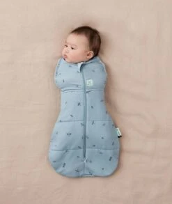 ErgoPouch ErgoPouch Organic Winter Swaddle Sleeping Bag | 2.5 Tog | 0-3 Months - Dragonflies -Push Chair Expert Sales Cocoon 2.5T Dragonflies 1688x2000 62745626 dd2a 48ca 9261 c45df5163ee4