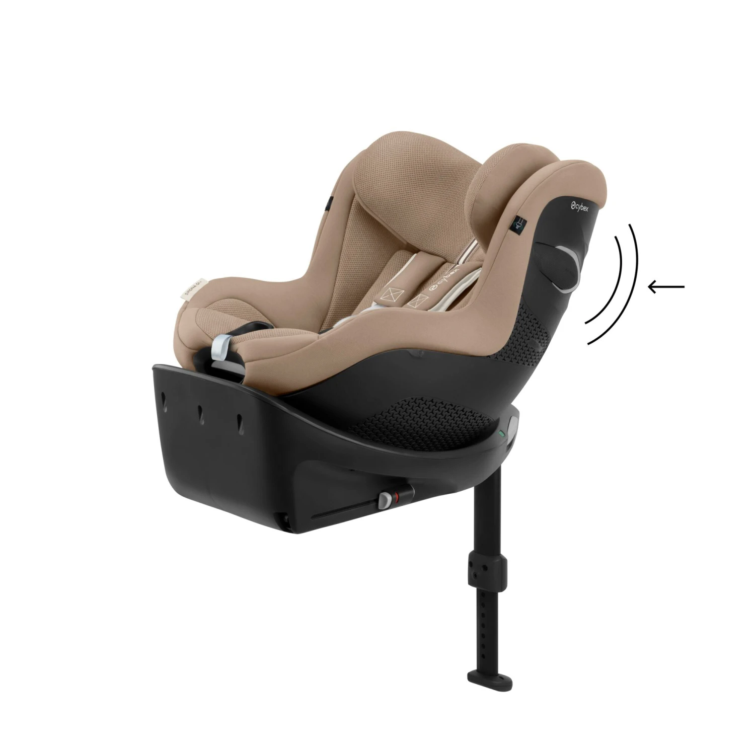 Cybex Cybex Sirona Gi Rotating ISOFIX Car Seat - PLUS - Almond Beige Cybex Cybex Sirona Gi Rotating ISOFIX Car Seat - PLUS - Almond Beige -Push Chair Expert Sales Cybex Sirona Gi Almond Beige 6
