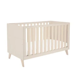 Babymore Babymore Dante Cot Bed - Cashmere