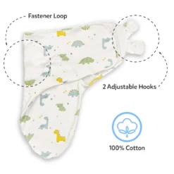 Callowesse Callowesse Newborn Baby Swaddle 0-3 Months – Dinky Dinos -Push Chair Expert Sales Dinky dinos Annotations