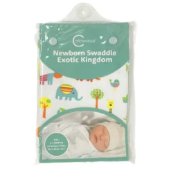 Callowesse Callowesse Newborn Baby Swaddle 0-3 Months – Exotic Kingdom 6 Callowesse Callowesse Newborn Baby Swaddle 0-3 Months – Exotic Kingdom -Push Chair Expert Sales Exotic Kingdom PACk 1pk