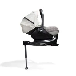 Joie Joie Finiti Flex Travel Ready System With I-Level Car Seat And ISOFIX Base - Oyster -Push Chair Expert Sales Finiti Travel Ready Bundle Oyster ilevel recline oyster profile canopy