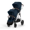 Cybex Cybex Gazelle S Twin Pushchair With Second Seat Unit - Ocean Blue -Push Chair Expert Sales Gazelle S Twin Ocean Blue
