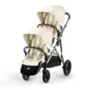 Cybex Cybex Gazelle S Twin Pushchair With Second Seat Unit - Seashell Beige -Push Chair Expert Sales Gazelle S Twin Seashell Beige