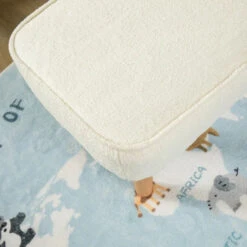 Babymore Babymore Ida Nursing Chair With Foot Stool - Boucle -Push Chair Expert Sales Ida Nursing Chair with Stool BOUCLE 4 740x740 1