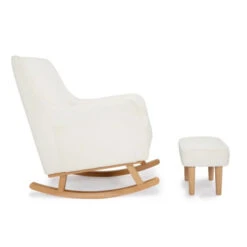 Babymore Babymore Ida Nursing Chair With Foot Stool - Boucle -Push Chair Expert Sales Ida Nursing Chair with Stool BOUCLE 7 740x740 1