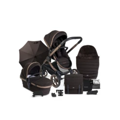 ICandy ICandy Peach 7 Complete Travel System With Maxi Cosi Pebble Pro 2 And ISOFIX Base - Pecan -Push Chair Expert Sales Image 1 iCandy Peach 7 Pecan Bundle