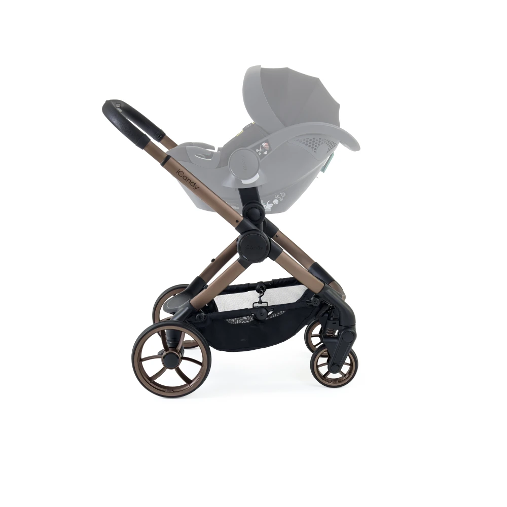 ICandy ICandy Peach 7 Complete Pushchair Bundle - Pecan -Push Chair Expert Sales Image 4 Supporting iCandy Peach 7 Pecan Profile Cocoon Car Seat Black PF Ghost 2