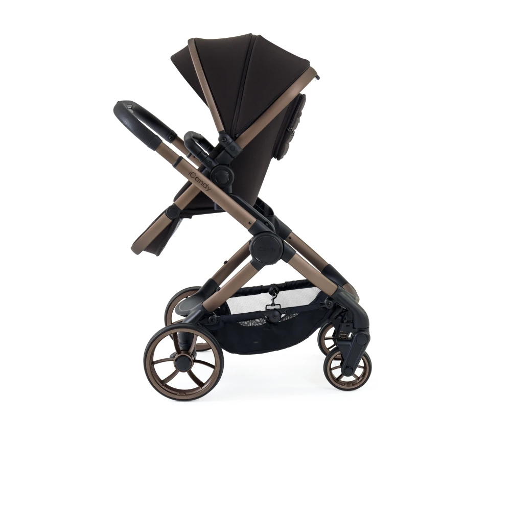 ICandy ICandy Peach 7 Complete Pushchair Bundle - Pecan -Push Chair Expert Sales Image 6 Supporting iCandy Peach 7 Pecan Profile SU PF ELV 2