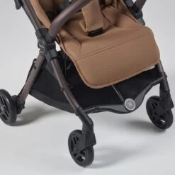 Silver Cross Silver Cross Jet 5 Compact Stroller - Cinnamon -Push Chair Expert Sales Jet5 2024 Cinnamon Wheels Basket Detail