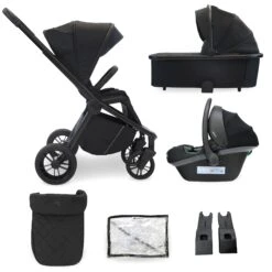 My Babiie My Babiie 450i Travel System With Infant Carrier - Black -Push Chair Expert Sales MB450CBG Graphics 8 1