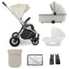 My Babiie My Babiie 450 Pushchair Bundle With Accessories - Ivory -Push Chair Expert Sales MB450IV Side1