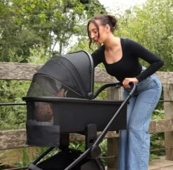 My Babiie My Babiie 450i Travel System With Infant Carrier - Black -Push Chair Expert Sales MB450 Black 3