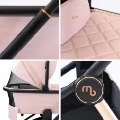 My Babiie My Babiie 450i Travel System With Infant Carrier - Pastel Pink -Push Chair Expert Sales MB450iPP 9