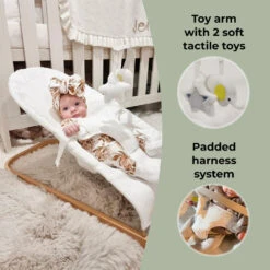 My Babiie My Babiie Baby Bouncer - Cream 5 My Babiie My Babiie Baby Bouncer - Cream -Push Chair Expert Sales MBBBBFCT Graphics 4 1024x1024 4b6eef36 0dce 418d b6bf 9916428c1076