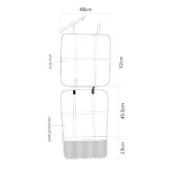 My Babiie My Babiie Universal Car Seat Protector With Storage Pockets -Push Chair Expert Sales MBCASP 6 1024x1024 a889eb3c cb5a 475a 9231 ea916ac6e2f1