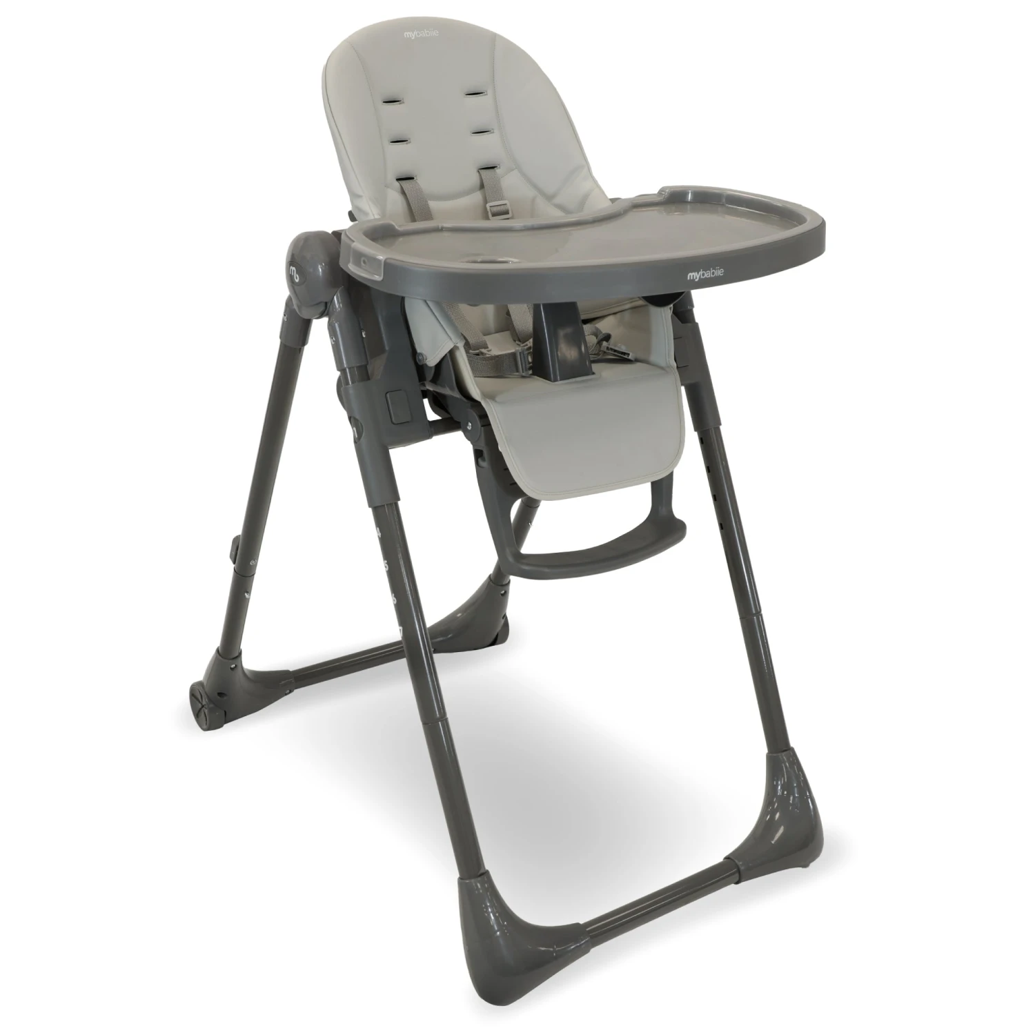 My Babiie My Babiie MBHC9 Luxe Highchair - Grey My Babiie My Babiie MBHC9 Luxe Highchair - Grey -Push Chair Expert Sales MBHC9GY Graphics 1