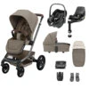 Maxi-Cosi Maxi Cosi Fame Complete Travel System Bundle With Accessories, Pebble 360 Car Seat And ISOFIX Base - Twillic Truffle -Push Chair Expert Sales Maxi Cosi Fame Complete Travel System Bundle with Pebble 360 Car Seat and ISOFIX Base Twillic Truffle 1