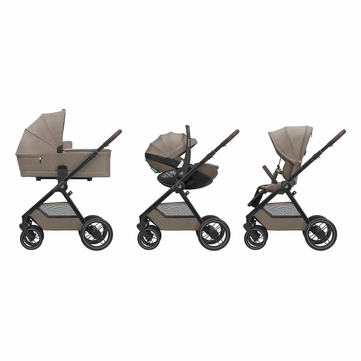 Maxi-Cosi Maxi Cosi Oxford Essential Bundle with Accessories - Twillic Truffle Maxi-Cosi Maxi Cosi Oxford Essential Bundle With Accessories - Twillic Truffle -Push Chair Expert Sales Maxi Cosi Oxford Twillic Truffle Premium Bundle pebble360Pro FF360Pro 3in1 2