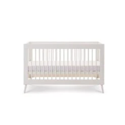 Obaby Obaby Maya Cot Bed - Nordic White -Push Chair Expert Sales Maya Cot Bed White Nordic Obaby