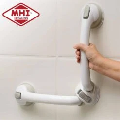 Mommy's Helper Mommy's Helper Safe-er Grip Bath And Shower Handle - White -Push Chair Expert Sales Mommys Helper Swivel Safe er Grip in Retail Box bsr 14783 2