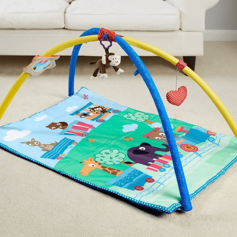 Nuby Nuby Newborn Animal Activity Play Gym Nuby Nuby Newborn Animal Activity Play Gym -Push Chair Expert Sales Nuby Activity Play Gym All Ready
