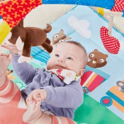 Nuby Nuby Newborn Animal Activity Play Gym 7 Nuby Nuby Newborn Animal Activity Play Gym -Push Chair Expert Sales Nuby Activity Play Gym Big Smile