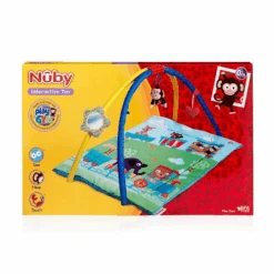 Nuby Nuby Newborn Animal Activity Play Gym 4 Nuby Nuby Newborn Animal Activity Play Gym -Push Chair Expert Sales Nuby Activity Play Gym Box