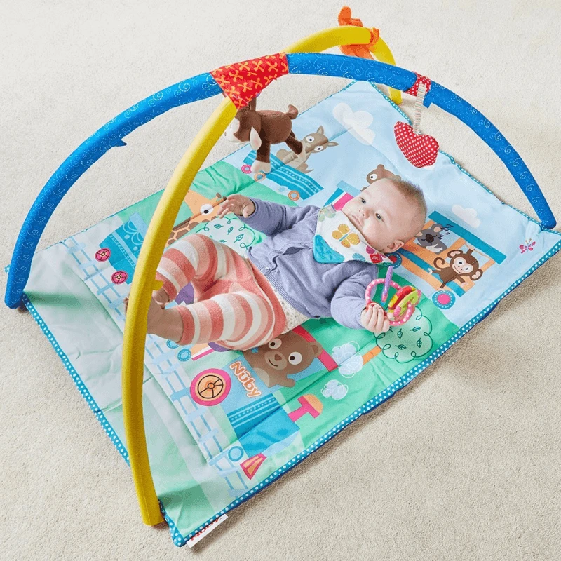 Nuby Nuby Newborn Animal Activity Play Gym Nuby Nuby Newborn Animal Activity Play Gym -Push Chair Expert Sales Nuby Activity Play Gym Indoors 2