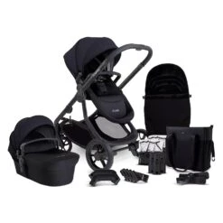 ICandy ICandy Orange 4 Single To Double Pushchair Bundle - Black Edition