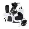Silver Cross Silver Cross Reef 2 Ultimate Travel System Bundle With Cybex Cloud T Car Seat And ISOFIX Base - Space -Push Chair Expert Sales Reef 2 with Accessory Bundle SPACECloud Tbase
