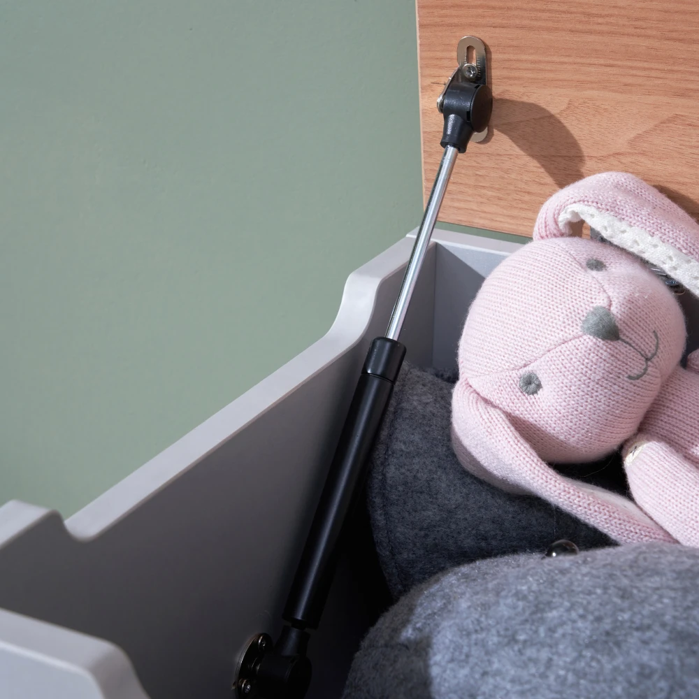 Tutti Bambini Tutti Bambini Rio Toy Box - Dove Grey / Oak Tutti Bambini Tutti Bambini Rio Toy Box - Dove Grey / Oak -Push Chair Expert Sales Rio Toy Box Dove Grey Oak 3