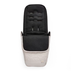 Silver Cross Silver Cross Clic Fleece Lined Footmuff - Almond