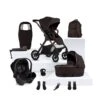 Silver Cross Silver Cross Reef 2 Special Edition Ultimate Travel System Bundle With Dream Car Seat And ISOFIX Base - Ganache -Push Chair Expert Sales SX Indies Reef 2 SE Ultimate Bundle Ganache 1 1