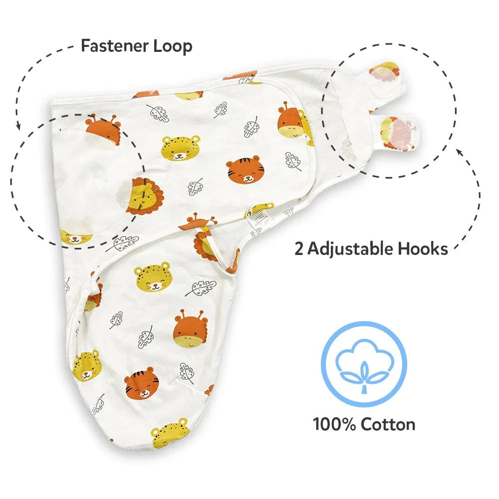 Callowesse Callowesse Newborn Baby Swaddle 0-3 Months – Safari Friends Callowesse Callowesse Newborn Baby Swaddle 0-3 Months – Safari Friends -Push Chair Expert Sales Safari friends Annotations png