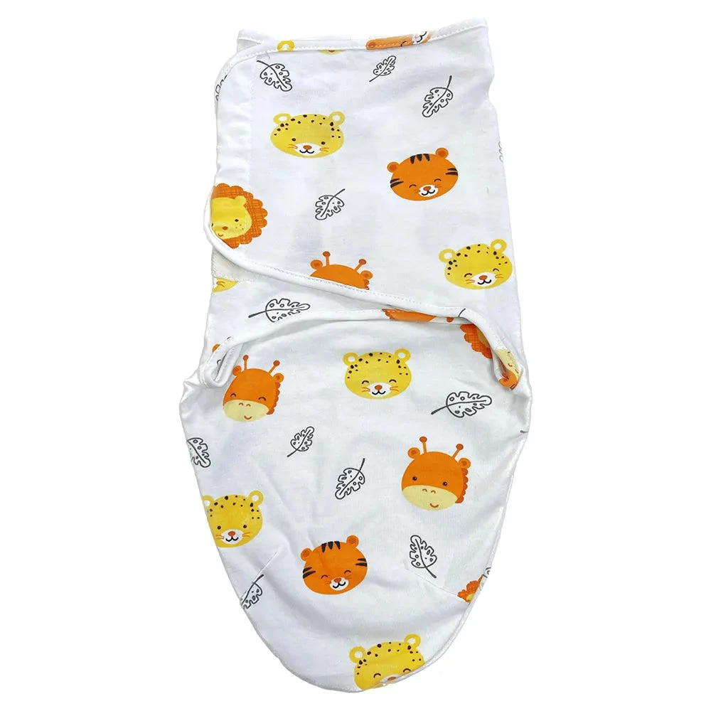 Callowesse Callowesse Newborn Baby Swaddle 0-3 Months – Safari Friends Callowesse Callowesse Newborn Baby Swaddle 0-3 Months – Safari Friends -Push Chair Expert Sales Safari friends folded png