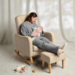 Silver Cross Silver Cross Carmel Nursery Rocking Chair & Foot Stool – Almond 10 Silver Cross Silver Cross Carmel Nursery Rocking Chair & Foot Stool – Almond -Push Chair Expert Sales Silver Cross Carmel Nursing Chair LS1 jpg