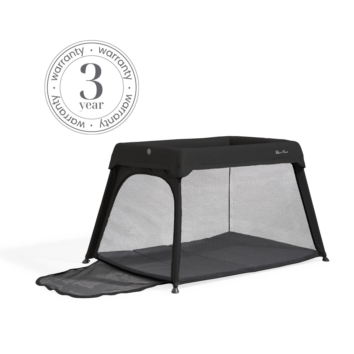 Silver Cross Silver Cross Slumber 3-in-1 Travel Cot & Playpen - Carbon Black Silver Cross Silver Cross Slumber 3-in-1 Travel Cot & Playpen - Carbon Black -Push Chair Expert Sales Slumber E2 80 93 Carbon Amazon3