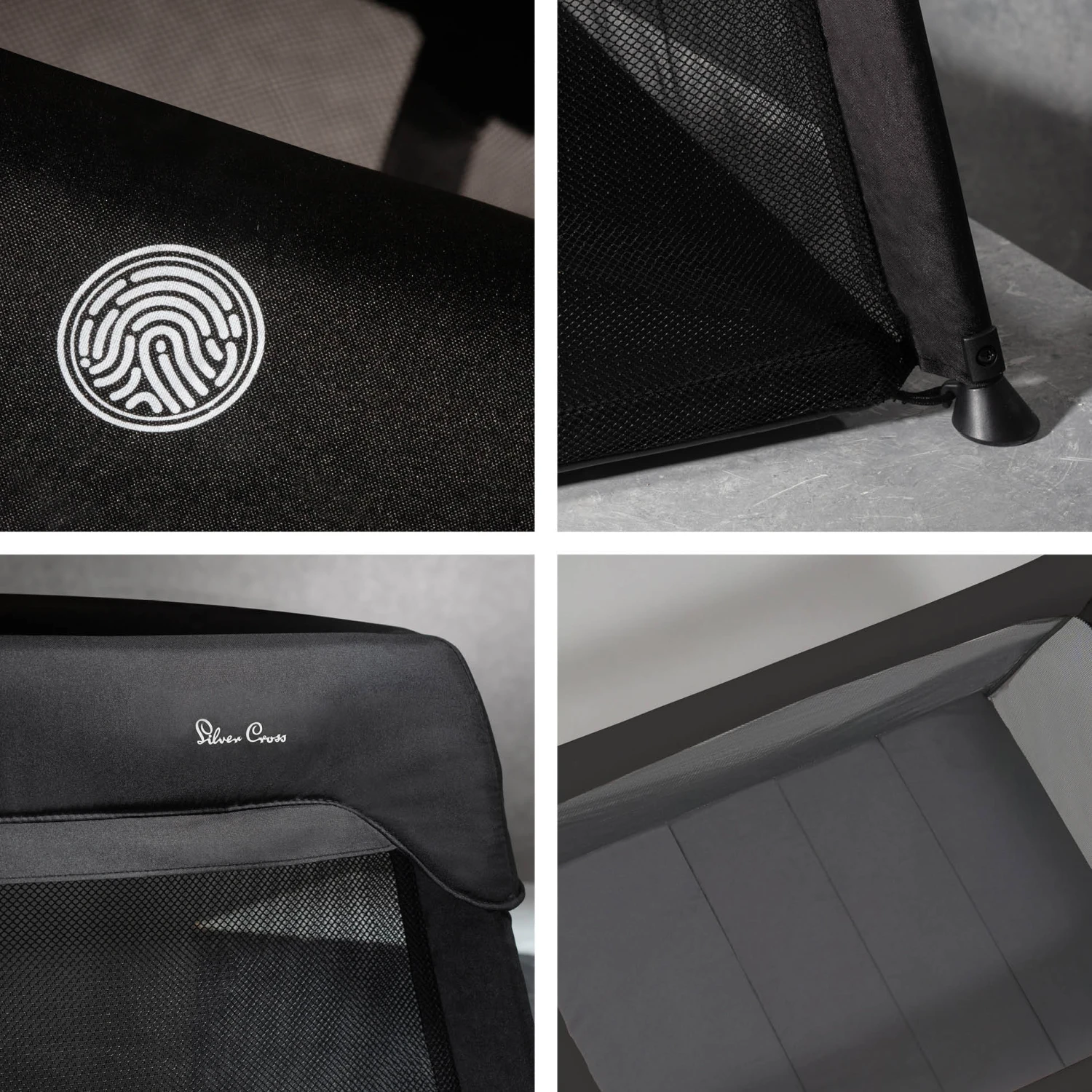 Silver Cross Silver Cross Slumber 3-in-1 Travel Cot & Playpen - Carbon Black Silver Cross Silver Cross Slumber 3-in-1 Travel Cot & Playpen - Carbon Black -Push Chair Expert Sales Slumber E2 80 93 Carbon Amazon4