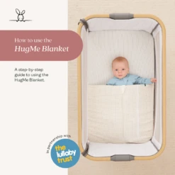 ErgoPouch ErgoPouch Organic Crib All Year/Winter HugMe Blanket | 1.0-2.5 Tog - Rose 5 ErgoPouch ErgoPouch Organic Crib All Year/Winter HugMe Blanket | 1.0-2.5 Tog - Rose -Push Chair Expert Sales UK Static 1080x1080 HugMeBlanket HowTo 1 699a7965 8d0a 4b65 97fa 63eefb973d9e