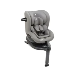 Joie Joie I-Spin 360 Rotating ISOFIX Car Seat - Grey Flannel