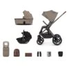 Venicci Venicci Upline 2 Special Edition Travel System With Accessories And Tiago Car Seat - Powder 2 Venicci Venicci Upline 2 Special Edition Travel System With Accessories And Tiago Car Seat - Powder -Push Chair Expert Sales Venicci 10 Piece Bundle Tiago Car Seat Black 6