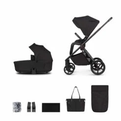 Venicci Venicci Claro 2 In 1 Pushchair Bundle With Accessories - Noir