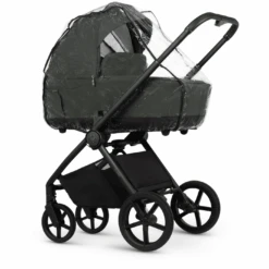 Venicci Venicci Claro Travel System With Tiago 360 Car Seat And ISOFIX Base - Forest Green -Push Chair Expert Sales Venicci Claro Forest CarrycotRaincover