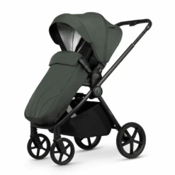 Venicci Venicci Claro Travel System With Engo Car Seat And ISOFIX Base - Forest Green -Push Chair Expert Sales Venicci Claro Forest Seat UnitFootmuff 2