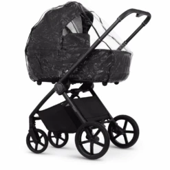 Venicci Venicci Claro Travel System Bundle With Accessories, Cybex Cloud T & ISOFIX Base - Noir -Push Chair Expert Sales Venicci Claro Noir Carrycot 2 4