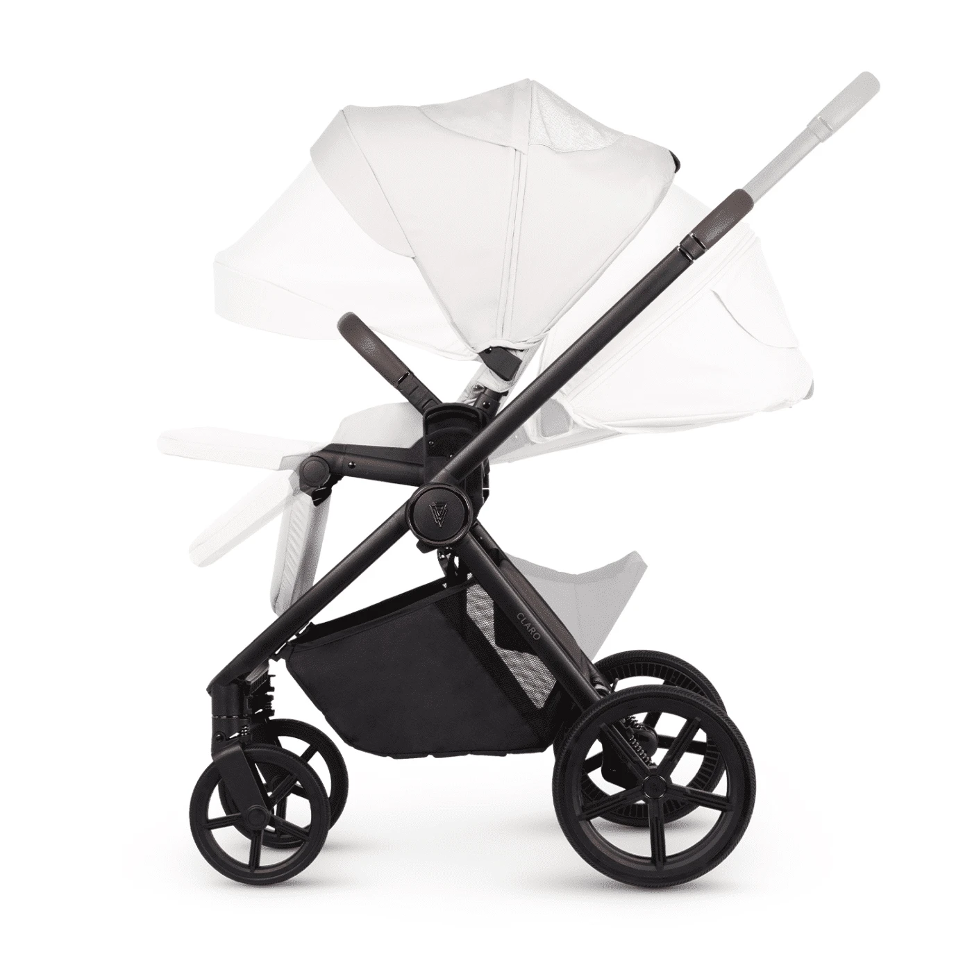 Venicci Venicci Claro Travel System with Tiago Car Seat - Vanilla Venicci Venicci Claro Travel System With Tiago Car Seat - Vanilla -Push Chair Expert Sales Venicci Claro Vanilla Seat Unit 4