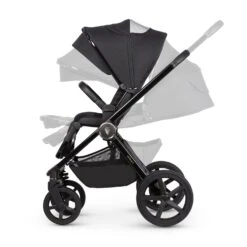 Venicci Venicci Upline 2 Travel System With Accessories And Tiago Car Seat - All Black -Push Chair Expert Sales Venicci Upline 2 All Black Seat Unit 4 1